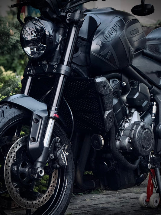 Forged Carbon Fibre Radiator Cowls for Trident 660