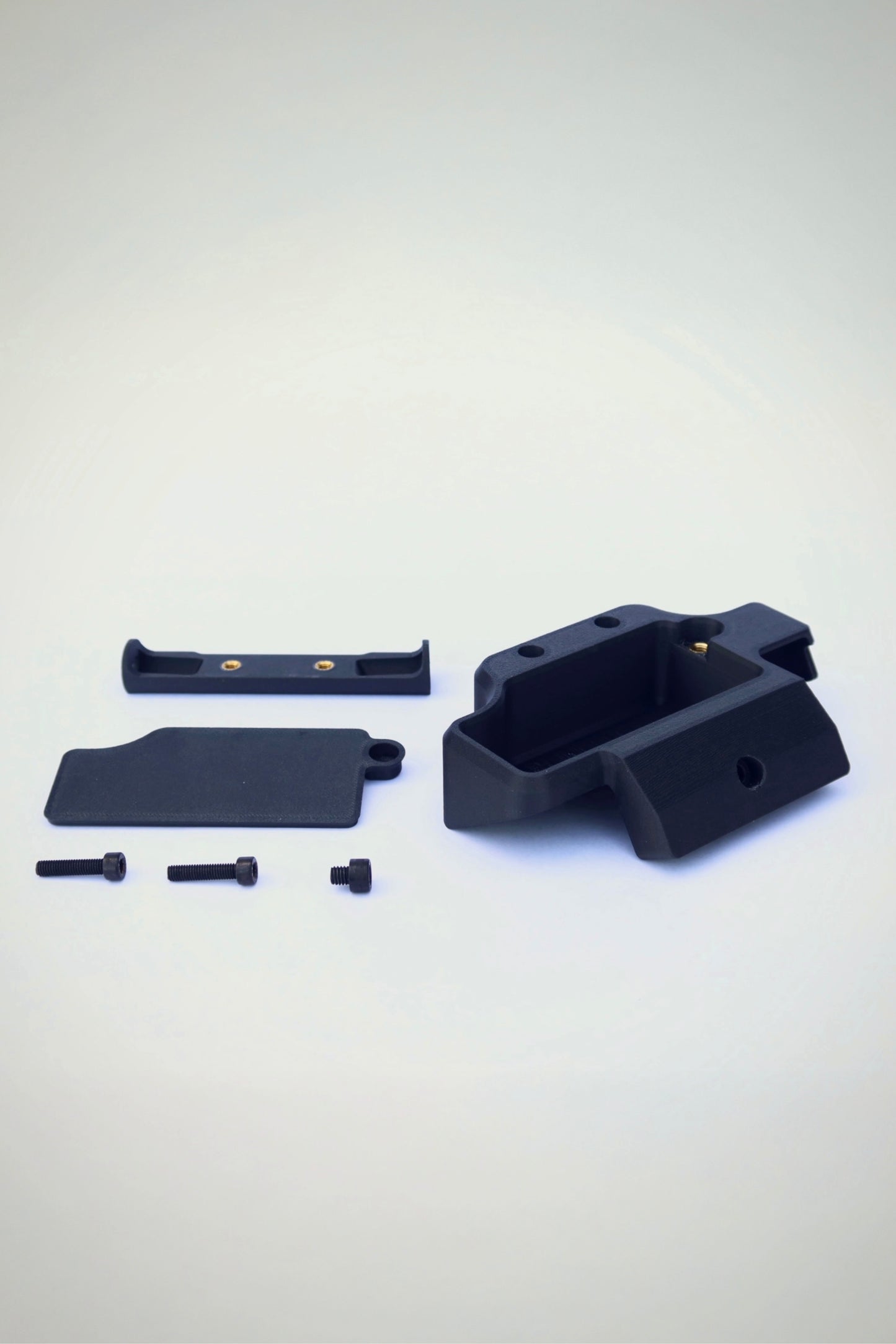 Battery Mount with Under Seat Storage for Triumph Trident 660