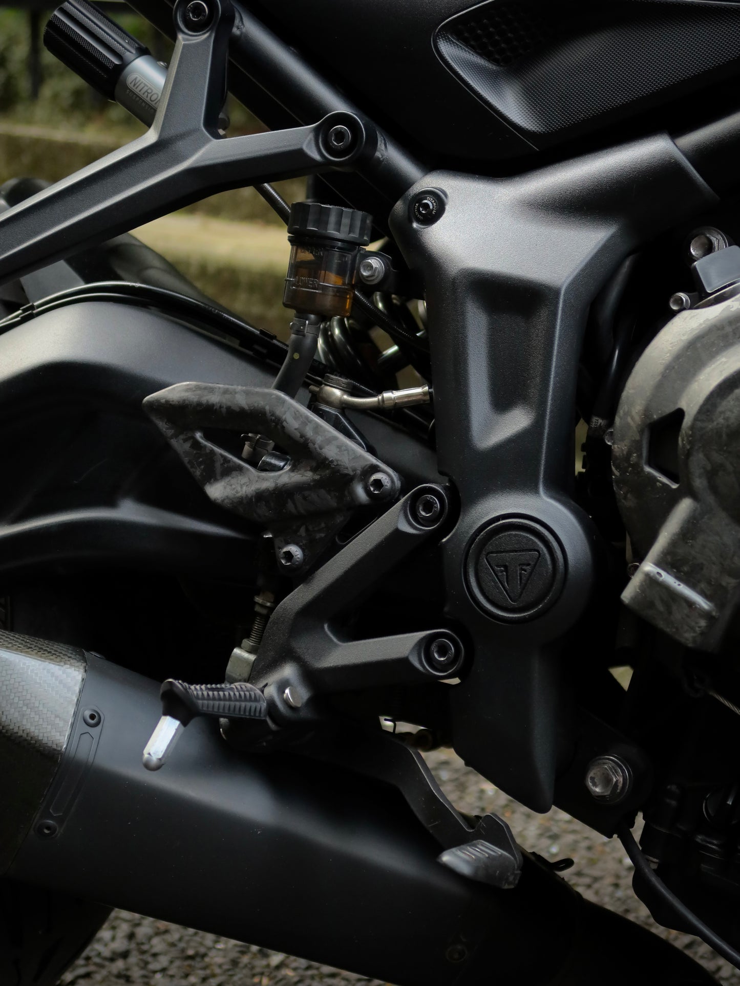 Forged Carbon Fibre Heel Guards