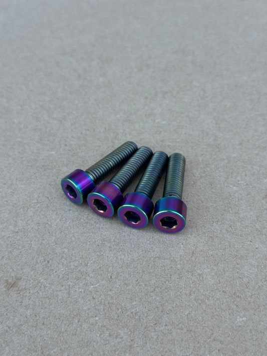 Titanium Screw Set - Handlebar Clamp