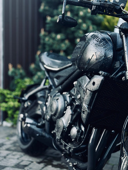 Forged Carbon Fibre Radiator Cowls for Trident 660